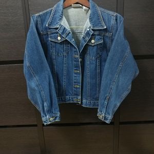 Blue denim jacket